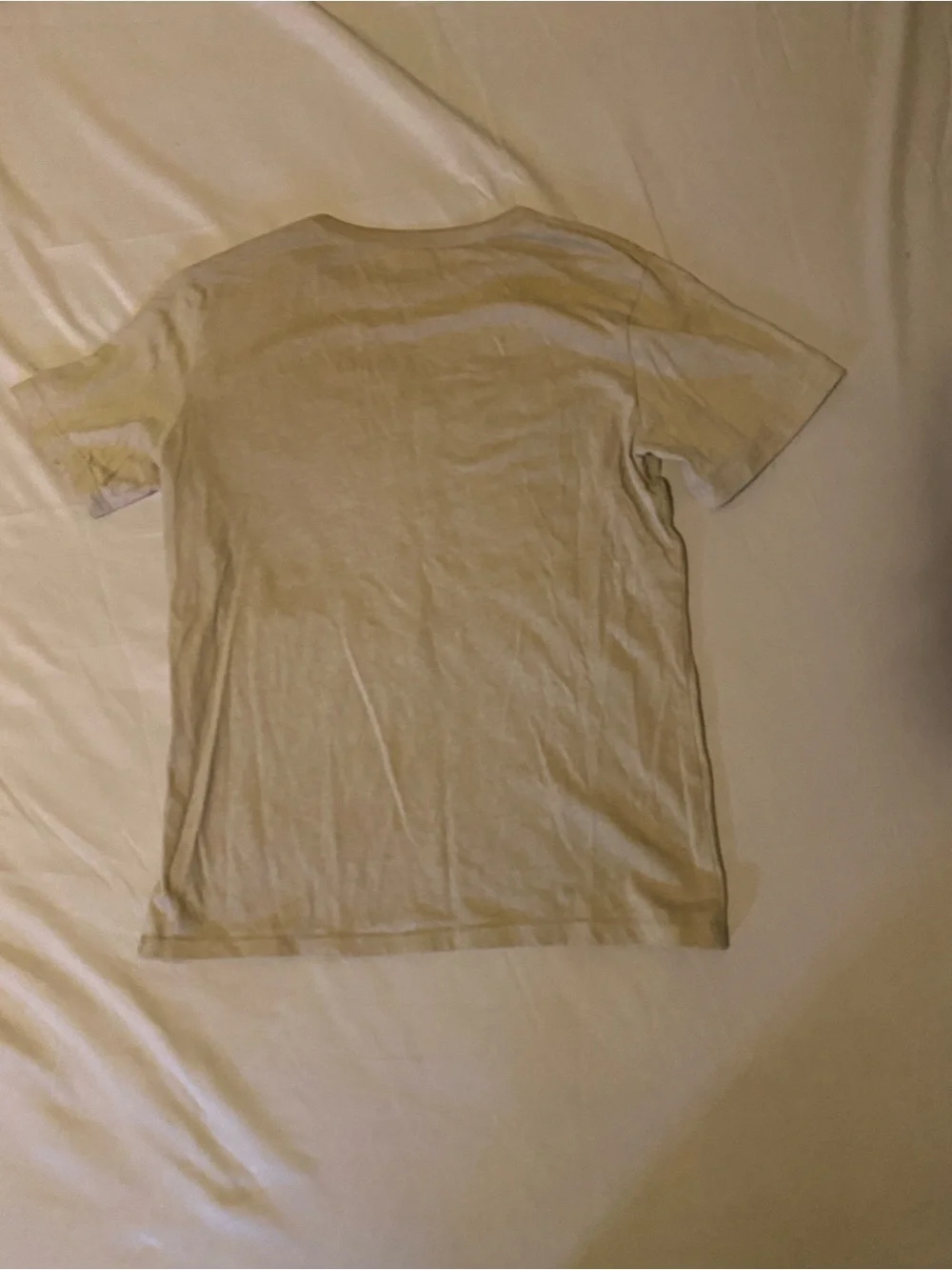 The Children's Place Cream Tee with Blue 